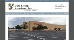 Desktop Screenshot of dareliving.com